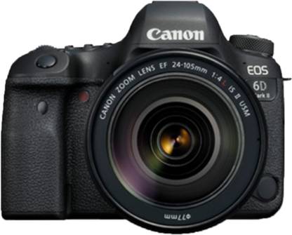 Canon EOS 6D Mark II DSLR Camera Body with Single Lens: EF24-105mm f/4L IS II USM