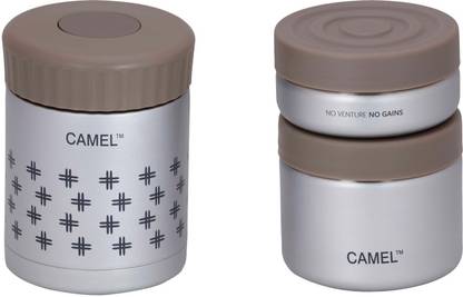 Camel Stainless Steel Vacuum Food jar(box) Lunch Set CLH-108 3 Containers Lunch Box