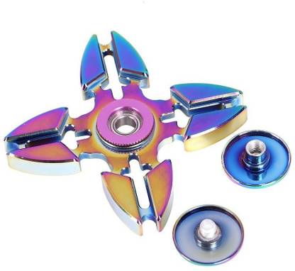 VibeX ® Triangle Hand Fidget Spinner Fingertip Gyro Anxiety Toy