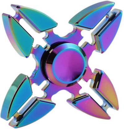 VibeX ® Fidget Spinner Metal-Alloy Toy Helps Focusing Anti-Anxiety 360 Spinner