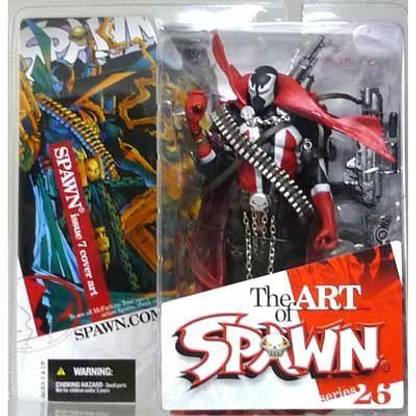 Spawn 2004 Spawn Action Figure Series 26 The Art of Spawn - Spawn Issue 7 Cover Art