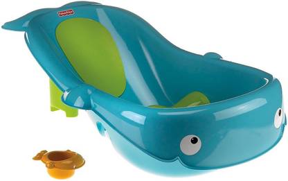 FISHER-PRICE N3429 Fisher-Price Precious Planet Whale of a Tub, Blue