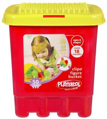 Hasbro Playskool Clipo Figure Bucket