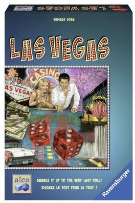 RAVENSBURGER Las Vegas Strategy Game Money & Assets Board Game