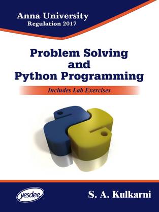 Problem Solving and Python Programming  - Includes Lab Exercises