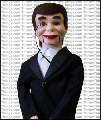 ThrowThings.com Charlie McCarthy Super Deluxe Upgrade Ventriloquist Dummy