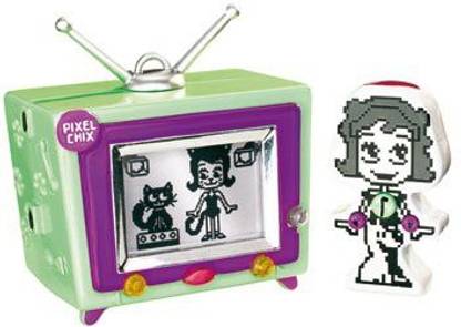 MATTEL Pixel Chix TV Pet Planet Set