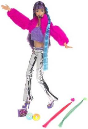 MATTEL Barbie Jam n Glam 2001