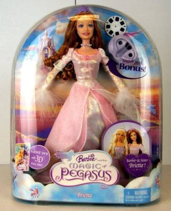 MATTEL Barbie as the Magic of Pegasus Brietta Doll