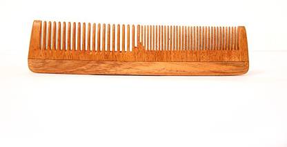The Indus Valley Wooden Comb - Full Length (Neem Wood Hand Made 100% Natural)
