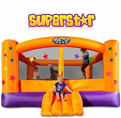 Blast Zone Superstar Inflatable Party Moonwalk