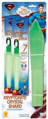 Rubie's Superman Kryptonite Crystal Shard with Glow Sticks