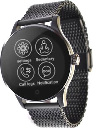 WATCHOUT WEARABLES Wild Black Viper Heart Rate Monitor Smartwatch