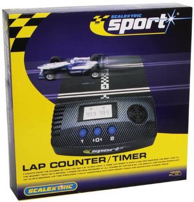 Scalextric C8215 Lap Counter/Timer Incl. Track and X1 straight converter