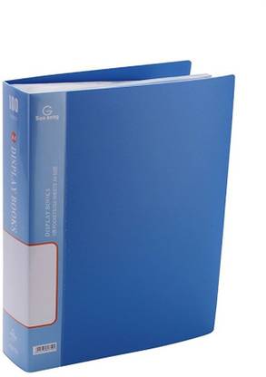 SeaSong Polypropylene Display Presentation File, A4 Size,100 Pockets / 200 Pages Capacity FIle