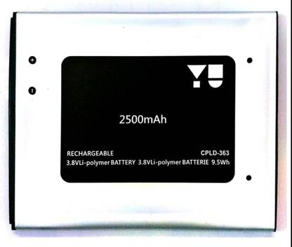 Yuphoria Mobile Battery For  Yuphoria - YU 5010 Yuphoria - YU 5010