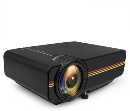 Excelvan YG400 1200 Lumens Home Cinema Projector 120 inches Day and Night Viewing (1200 lm / 2 Speaker / Remote Controller) Portable Projector