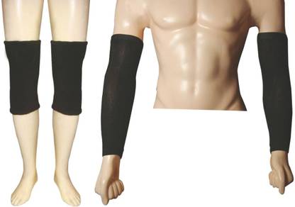 gb Elastic Knee Cap And Full Arm Comfortable Elbow Support Knee Support