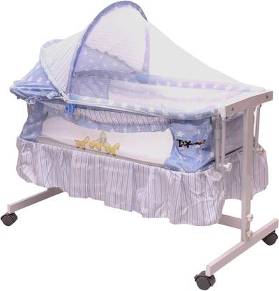 Toy House Baby Cradle with Swing Function