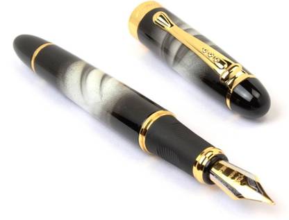 Ledos EXECUTIVE JINHAO BLACK & WHITE CLOUDS GIFT COLLECTION DESIGNER Fountain Pen