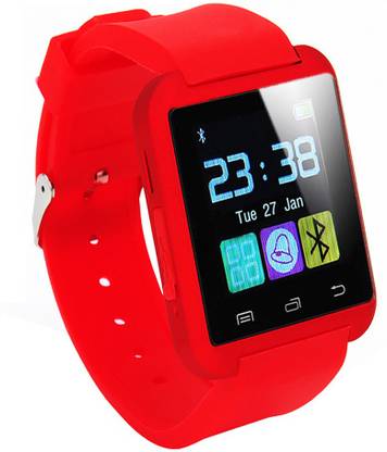 complete creation U8 red Smartwatch