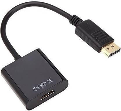 Cables Kart HDMI Cable 0.5 m DisplayPort to HDMI Adapter, DP to