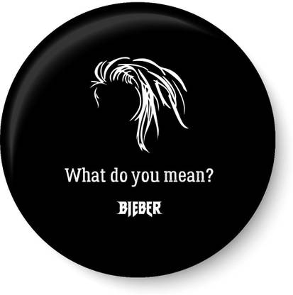 PEACOCKRIDE Justin Bieber-What do u mean? Fridge Magnet Pack of 1
