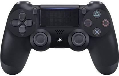 SONY Dualshock 4 Wireless Controller for Playstation 4 - Black V2 and DualShock 4 USB Wireless Adaptor  Gamepad