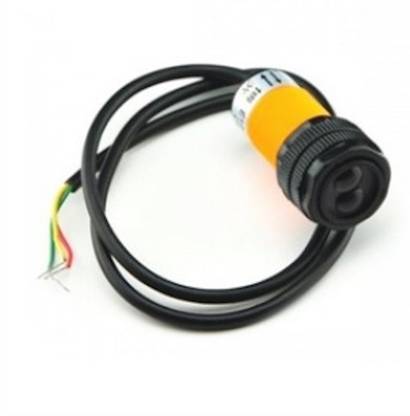 ANE Smart Car Robot E18-D80NK Infrared Obstacle Avoidance Photoelectric Sensor Proximity Switch 3-80cm Detection Range Adjustable