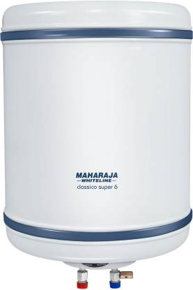 MAHARAJA WHITELINE 6 L Storage Water Geyser (Classico Super, White and Blue)