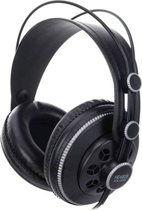 Superlux HD681B Semi-Open Professional Monitoring Headphones - Balanced Character & Powerful Bass Punch Wired without Mic