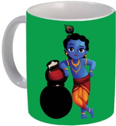 Mugsnyou Best Krishna g Ceramics Ceramic Coffee Mug