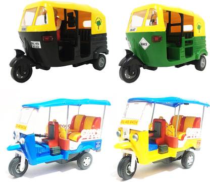 Jack Royal 4 COMBO CNG & TUK-TUK AUTO RICKSHAW TOY