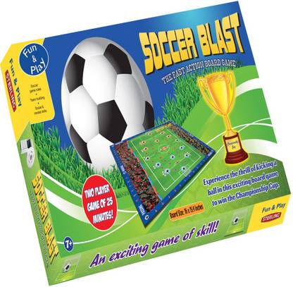 Sterling SOCCER BLAST The Fast Action Board Game Party & Fun Board Game