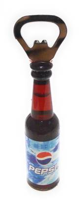 MAYUMI BSBOPIMI Premium PEPSI BOTTLE SHAPED 2 in 1 FRIDGE MAGNET AND Bottle Opener