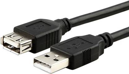 DigiMart Micro USB Cable 2 A 1.25 m USB 2.0 Extension USB Male to Female
