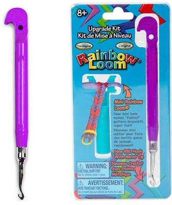 Assemble Rainbow Transperent Loom Tail Upgrade Kit - Metal Hook
