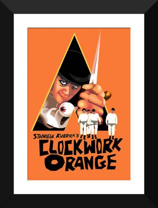 Art Poster - A Clockwork Orange - Hollywood Collection - Movie Poster Collection - Small Size Poster Paper Print