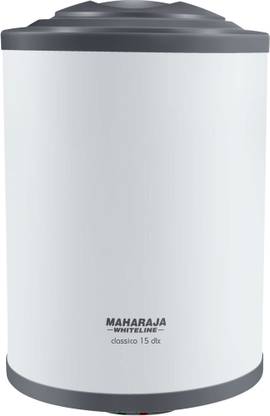 MAHARAJA WHITELINE 15 L Storage Water Geyser (Classico DLX, White and Blue)
