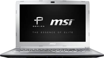 MSI P Series Intel Core i7 7th Gen 7700HQ - (8 GB/1 TB HDD/128 GB SSD/DOS/4 GB Graphics/NVIDIA GeForce GTX 1050Ti) PE62 7RE-2024XIN Gaming Laptop
