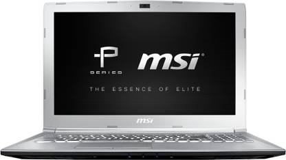 MSI P Series Core i7 7th Gen - (8 GB/1 TB HDD/128 GB SSD/DOS/4 GB Graphics/NVIDIA GeForce GTX 1050Ti) PE62 7RE-2024XIN Gaming Laptop