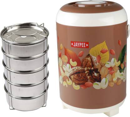 JAYPEE Jumbo Xl 5 Containers Lunch Box