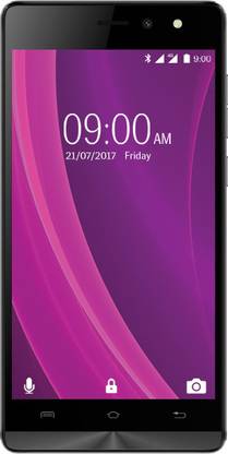 LAVA A97 2GB Plus 4G with VoLTE (Black & Grey, 16 GB)