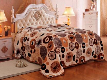 SIGNATURE Floral Single AC Blanket for  Mild Winter