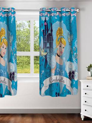 DISNEY 147 cm (4 ft) पॉलिएस्टर खिड़की पर्दा एक पर्दा