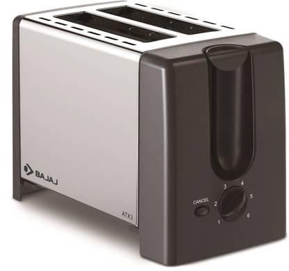 bajaj bajaj atx 3 750 w pop up toaster