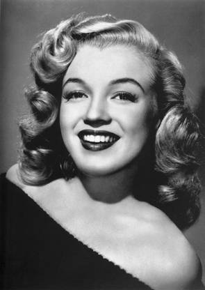 smile of marilyn monroe poster Fine Art Print