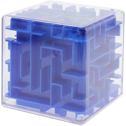 RIANZ 3D Maze Puzzle Magic Cube Labyrinth Rolling Twist Toy Challenging Puzzle Game for Adult Children - Stress Buster Game