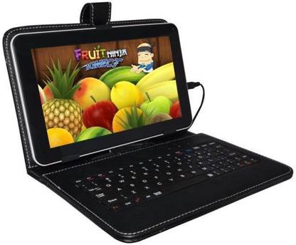 Colorkart Flip Cover for 7 Inch HTC Flyer P510E with inbuilt Keyboard Stand case And Micro Usb Cable