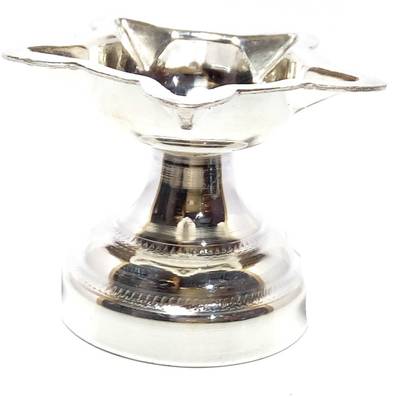Shree Shobha Collection Silver Table Diya